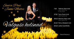 Jõulukontsert ''Valguse helinad'' Saara Pius ja Jakko Maltis
