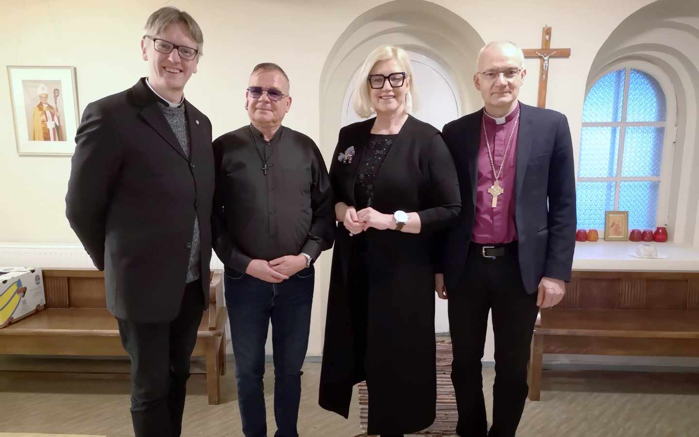 Piiskopliku külastuspäeva kohtumine Eliisabeti kirikus tõi fookusesse koostöö linna ja kogudustega